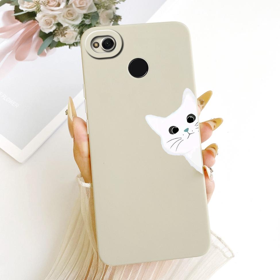 Чехол для телефона For Redmi 4x Чехол Модный Мультяшный Милый Смешной Расписной Силиконовый Чехол For Xiaomi Redmi 4x