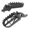 ZETA Racing CRF250L/M/RALLY, CRF1100L African Twin, CRF150R, CRF250R/450R, CR125/250... Etc. Wide Foot Pegs Chromoly