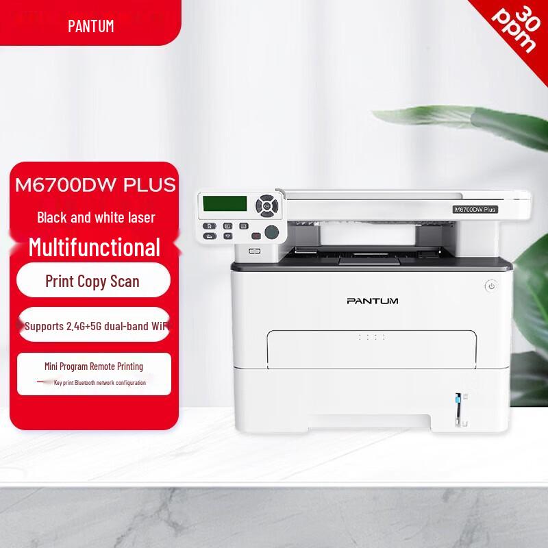 Pantum M6700DW Plus Monochrome Laser All-in-One Printer CN plug (adapter included)