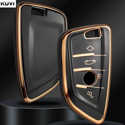 Kuvi TPU Чехол для ключа-брелока с пультом управления автомобилем для BMW X1 X3 X4 X5 X6 F15 F16 G30 3 5 7 Серии G11 F48 Аксессуары Брелок