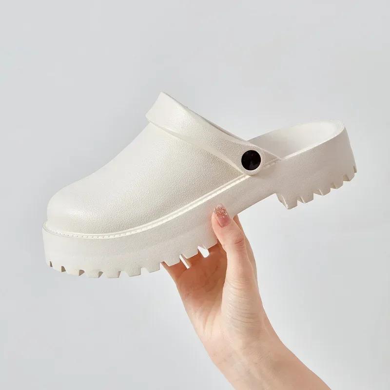 Модные медицинские сабо из ЭВА для женщин и мужчин, больничная обувь для врачей и медсестер, хирургическая обувь, легкие, противоскользящие, садовые шлепанцы