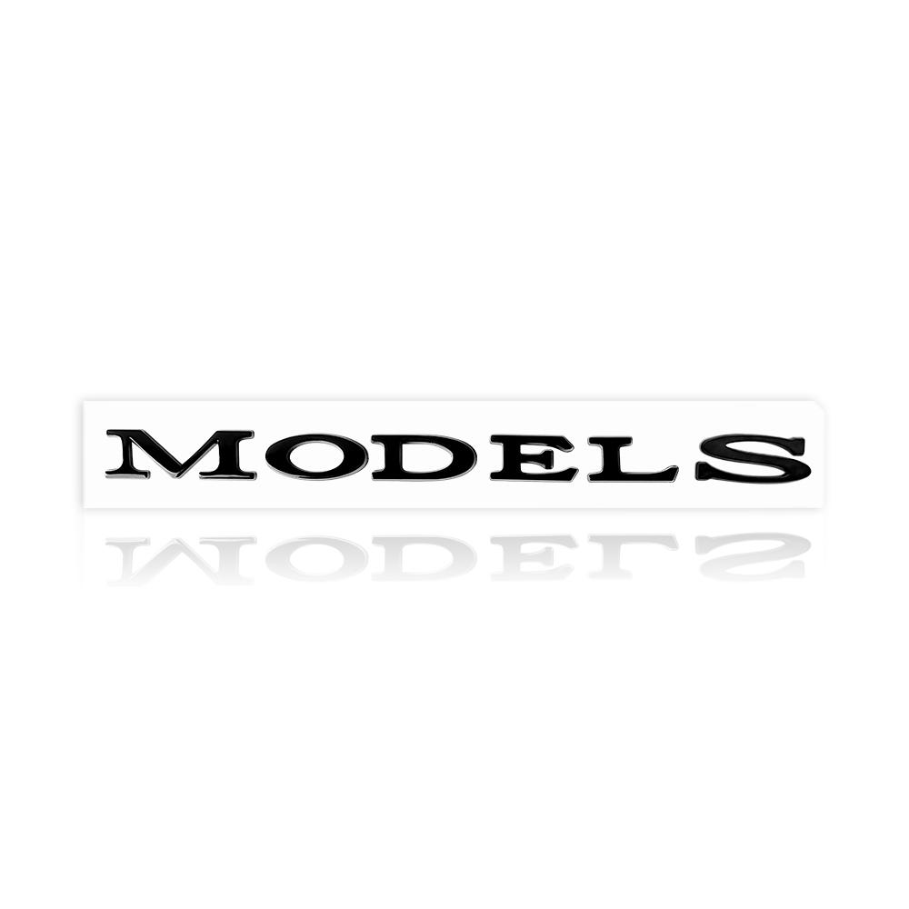 Car Original ABS Letter Logo Rear Tailgate Trunk Emblem Stickers For Tesla MODEL 3 MODEL Y SpaceX DUAL MOTOR Model S Model X