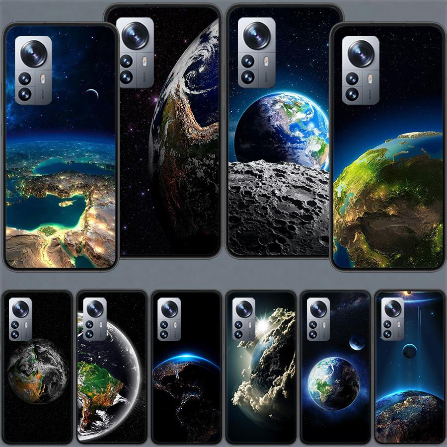Чехол для телефона Земля, Звезды, Космос для Xiaomi Poco X7 X6 M8 M7 M6 M4 M3 X4 Pro F7 Ultra M5S Mi 14 14T 15 15T 12T 10T Pro 12S 12 11 L