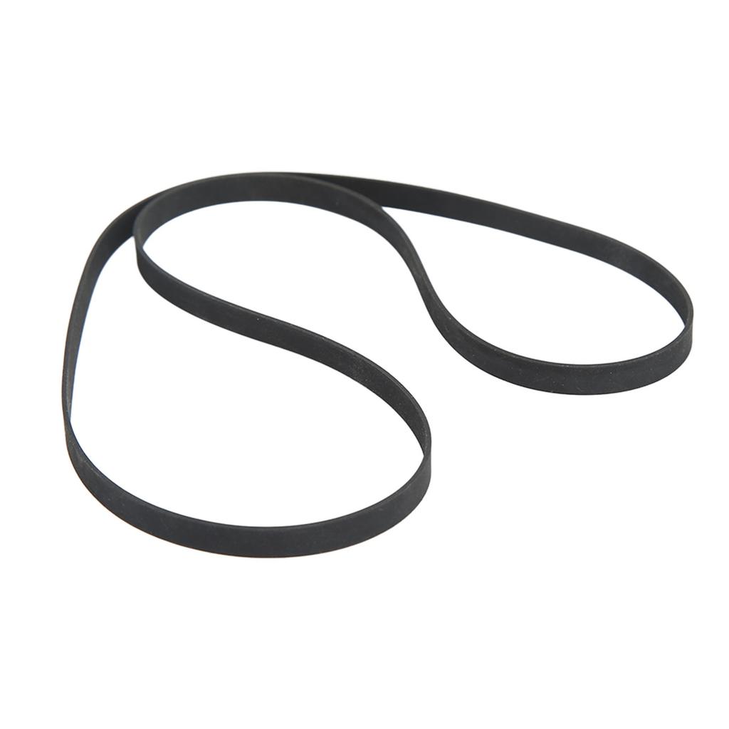 Черный резиновый приводной ремень для проигрывателя пластинок, сменный, длина 49 см