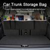 Подвесная сумка для хранения на заднем сиденье автомобиля, органайзер для багажника, большая вместимость, водонепроницаемая, износостойкая сумка-органайзер на спинку автомобильного сиденья