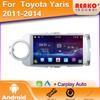 L6 2 Din Android Auto Car Radio Multimedia Video для Toyota Yaris LHD RHD 2012-2017 Carplay Stereo GPS Navigation No 2din