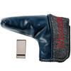 [Munsingwear] Classic Putter Cover Pin Type Mallet Type Magnetic Golf MQBXJG51 NV00 (Navy)