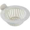 10pcs Round Shape Sink Drain Strainer Hair Filtration Filter Grid Cover  For Home Kitchen