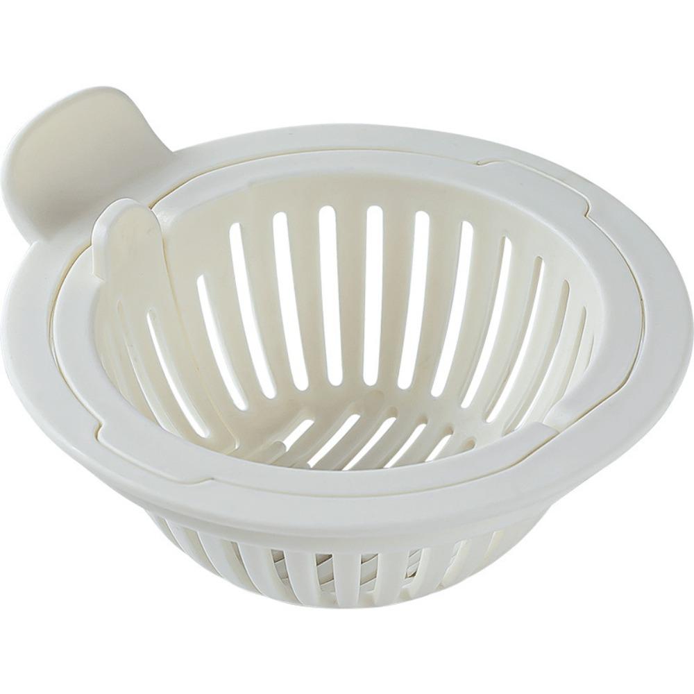 10pcs Round Shape Sink Drain Strainer Hair Filtration Filter Grid Cover For Home Kitchen