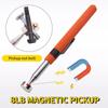 1 шт., 8 фунтов, магнитный выдвижной звукосниматель, оранжевый железный стержень с присоской, портативный многофункциональный экстрактор, зажим для ручки, инструменты для ремонта автомобилей