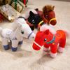 Cute Simulation National Style Pony Doll Plush Toy Pony Zodiac Horse Doll Boy Soothing Rag Doll