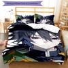 3pcs Tomioka Giyuu4 Design Cover Set - HD Printed Bedding with 1 Cover and 2 Pillowcases - Perfect for Home and Dorm Decor