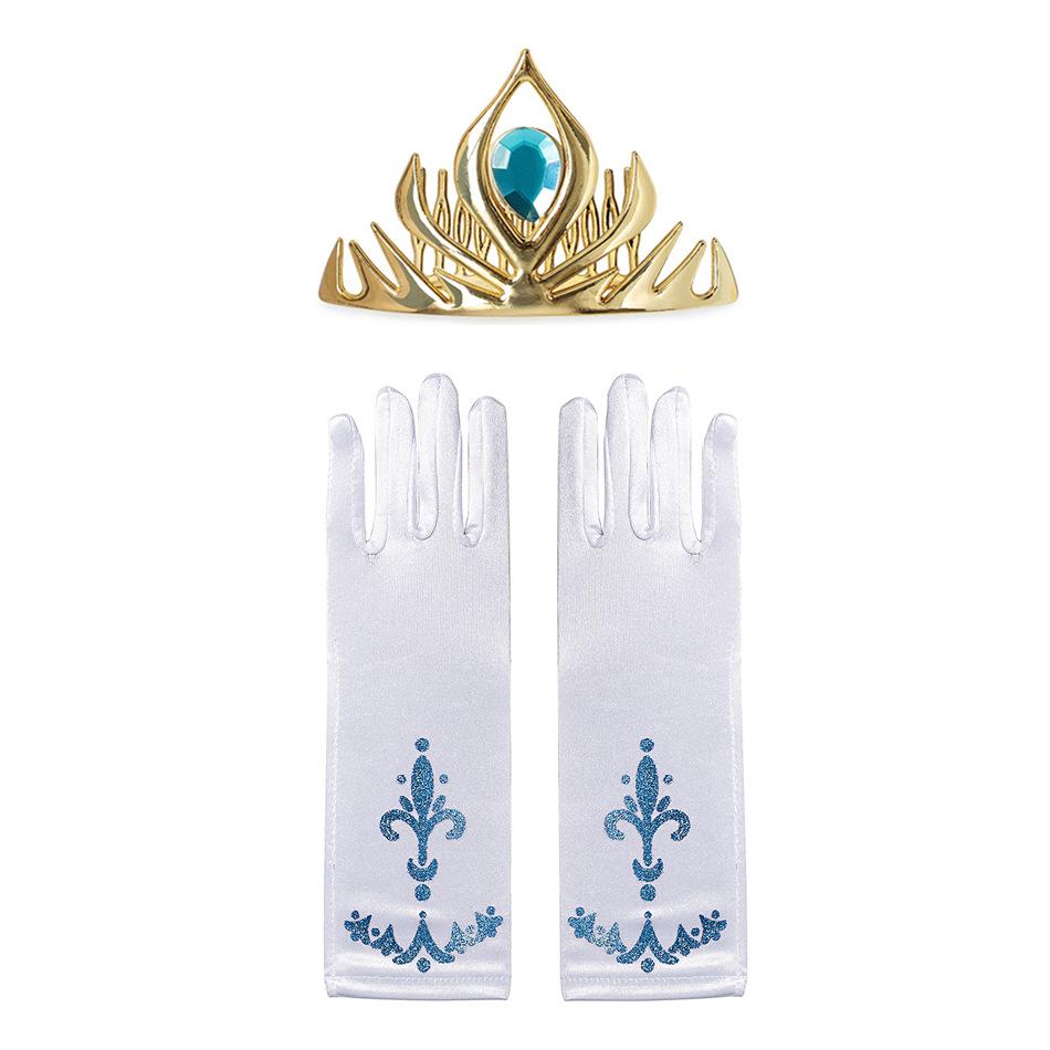 Платье принцессы Эльзы и Золушки - Детское Хэллоуинское платье, Весенне-осенний стиль