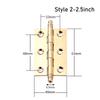 Window Accessories Door Hinges 3.5inch Furniture Hardware Cross Hinge  Cabinet Cupboard Window Door