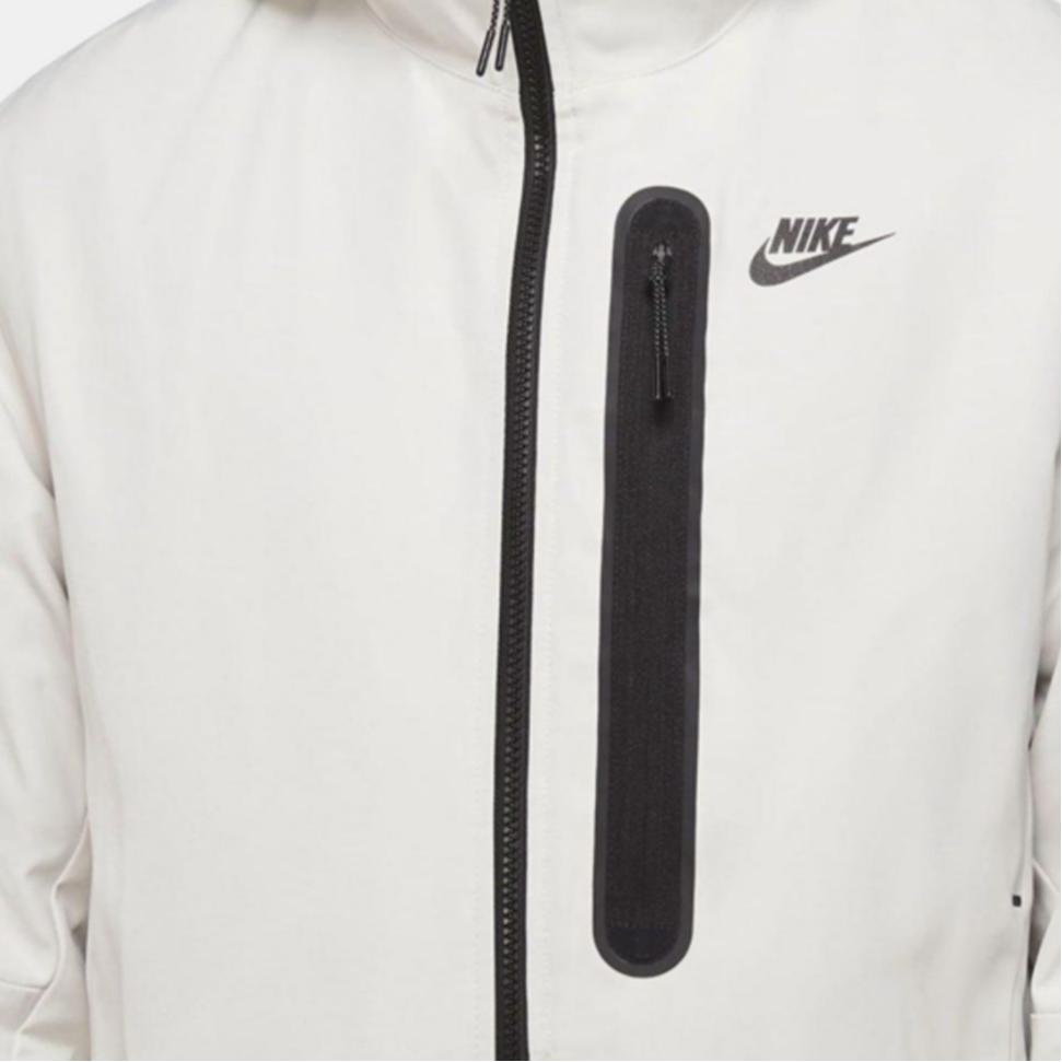 Nike Куртки Мужские Слоновая кость С капюшоном Умеренная Другое cu4486-072