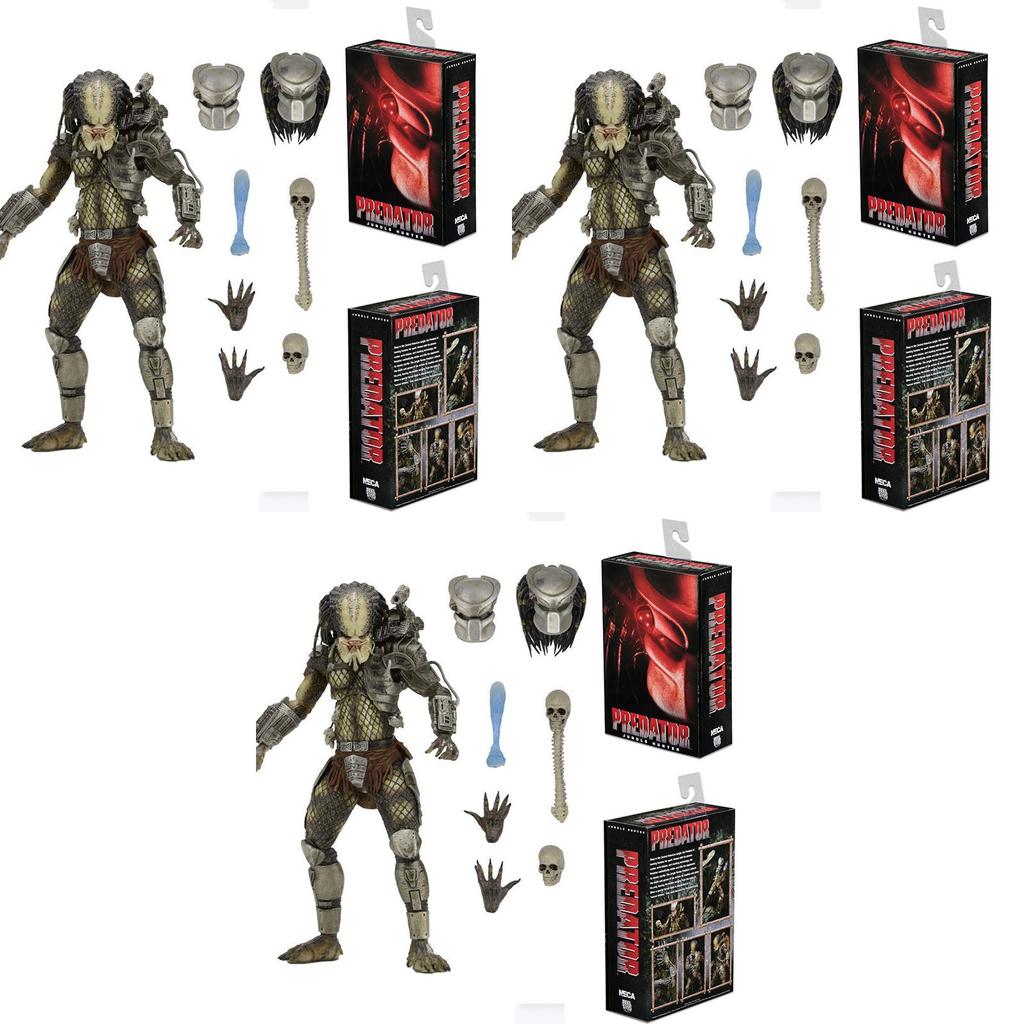 Neca Inch 7 Ultimate Jungle Hunter Predator Action Figure New Kids Gift Toys