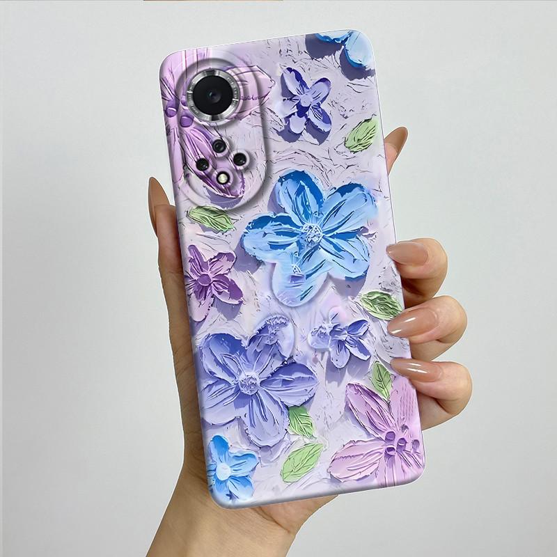 Чехол для телефона Huawei Nova 9 / Honor 50 NAM-LX9 NTH-NX9 Мягкий силикон Сладкий расписной Защитная задняя крышка Милый напечатанный корпус