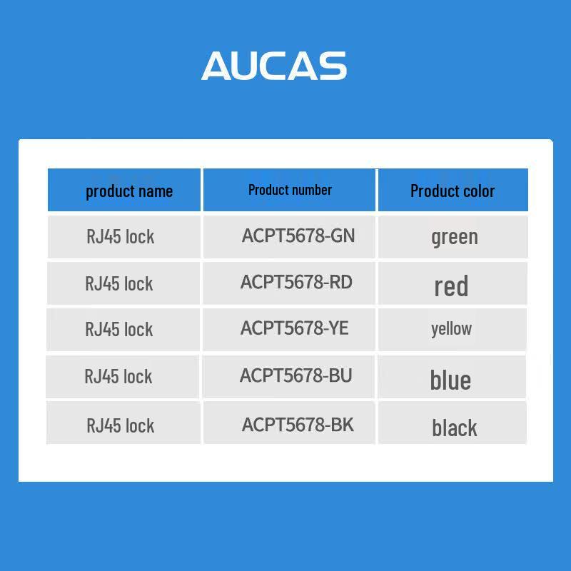 Замок для сетевого порта RJ45 AUCAS