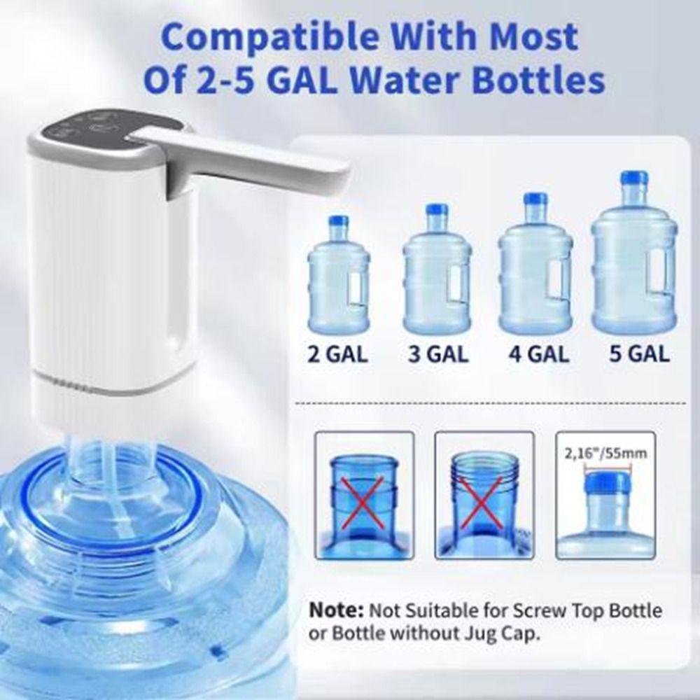 Multi-Speed Automatic Drinking Water Pump Plastic Electric Water Dispenser  Travel