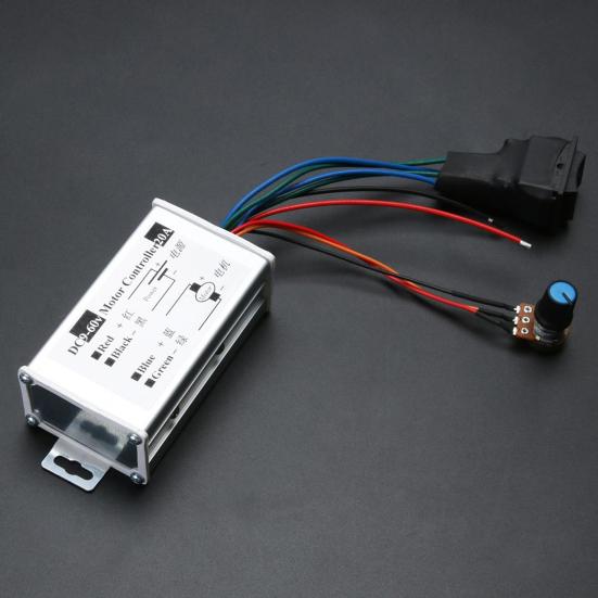 Плата управления PWM 1200 Вт Контроллер скорости двигателя Универсальный безопасный в использовании ШИМ-контроллер для электродвигателя Аксессуары