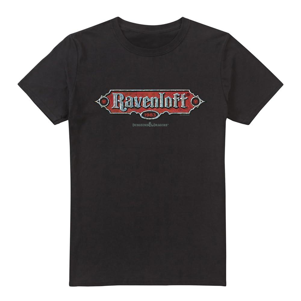 Dungeons & Dragons Mens Ravenloft Retro T-Shirt