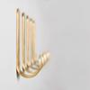 Gold Wall Hook J Shaped Towel Hanger Wall Mounted Furniture Hardware  Robe