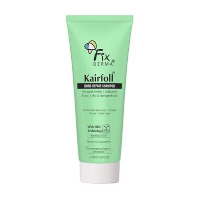 Fixderma Kairfoll 15% Шампунь с красным луком и касторовым маслом | Шампунь для сухих и вьющихся волос | Шампунь без сульфатов и парабенов - 15 мл
