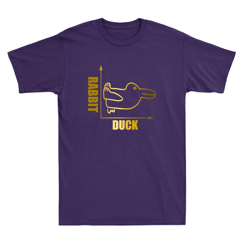 Rabbit Duck Illusion - Math Graph Drawing Philosophy Funny Graphic Unisex's T-Shirt