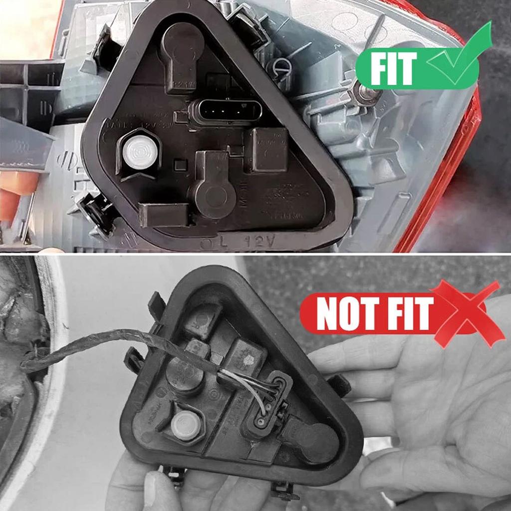 Комплект заднего фонаря автомобиля Задний фонарь Патрон лампы с кабелем и разъемом #63217313044 Для BMW 3 серии F30 F35 F80 320 328 335 2013-19