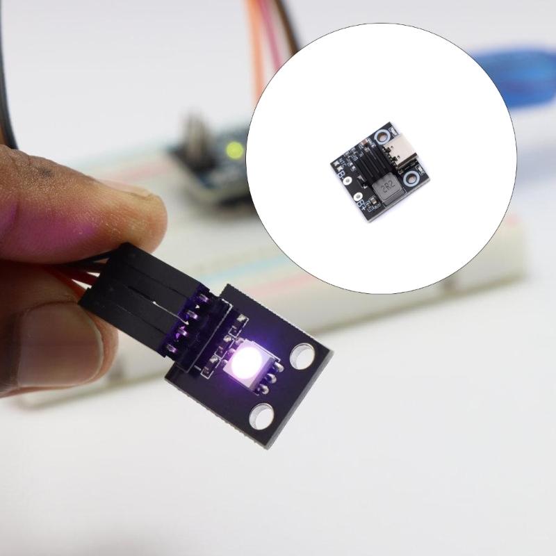 Компактный USB-модуль зарядки 5 В для литиевых батарей с защитой от перезаряда, короткого замыкания и перегрева