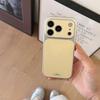 Однотонный чехол-макарон для iPhone 17 Pro Max с большим окном и защитой от падений