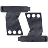 Bodybuilding Workout Weightlifting Cross Training Grips Black Hand Grips