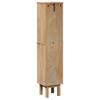Bathroom Cabinet OTTA 35 x 30 x 159 cm Solid Pine Wood