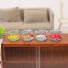 1 Piece Aquarium Doll House Home Ornament Toys Dollhouse Miniature Simulation Glass Fish Tank Model DIY Decoration