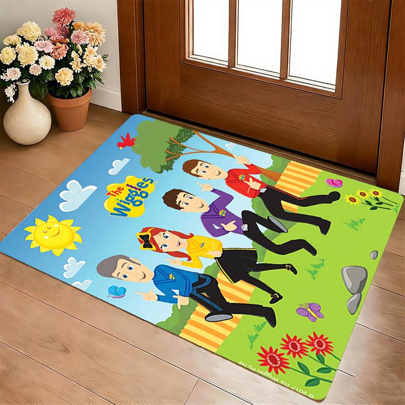 Wiggles Living Room Nonslip Area Rug Soft Carpet For Bedroom Game Playroom Sofa Office Home Decor Doormat Christmas Gift C9261388