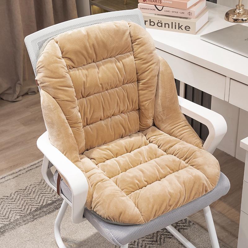 Подогреваемая подушка для офисного кресла со съемной, моющейся спинкой - Идеально для зимнего комфорта