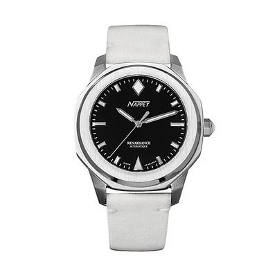 Часы Renaissance Steel And Black Suede Automatic NY41-AD1M-3B2A 200M Unisex