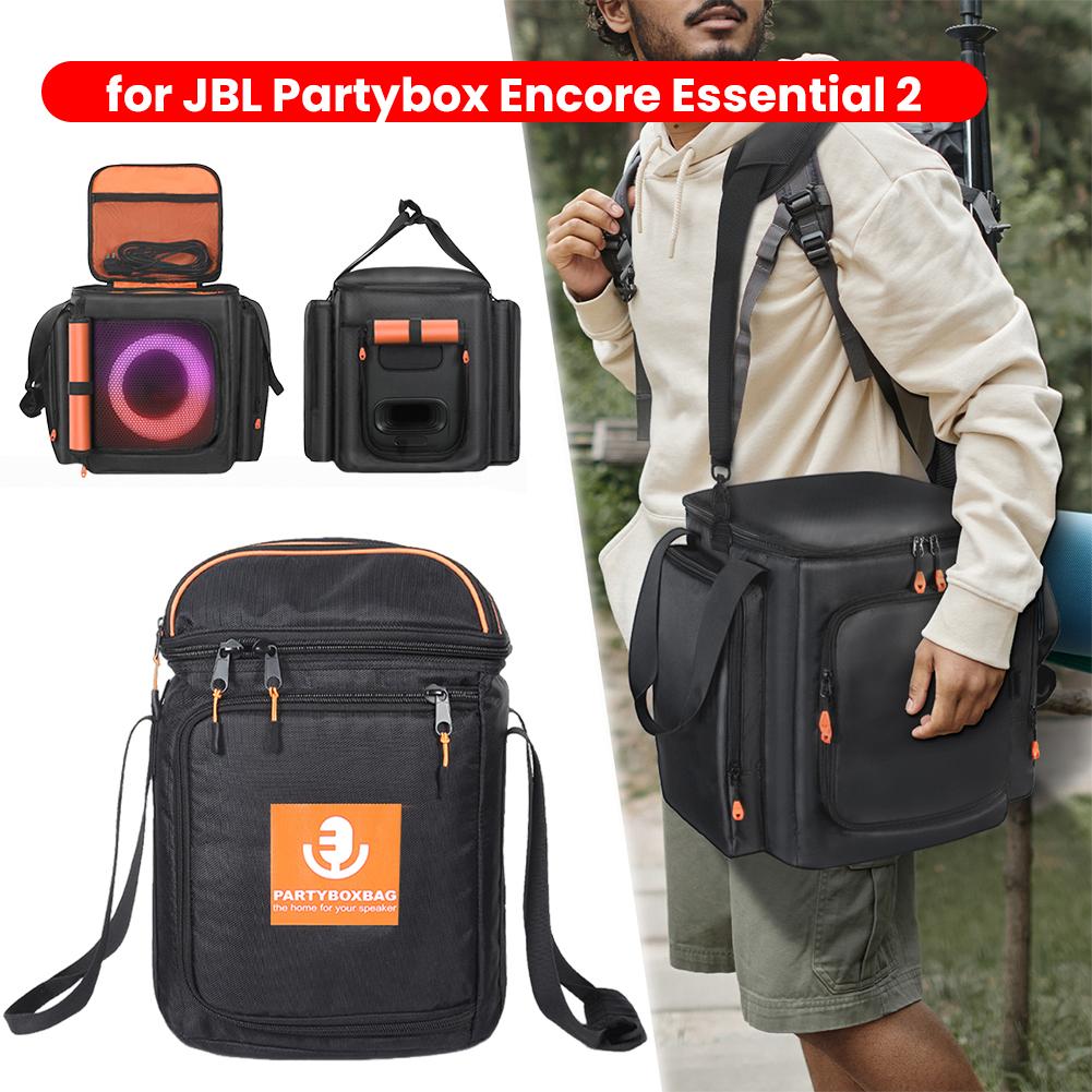 Для JBL Partybox Encore Essential 2 Портативный защитный чехол для переноски Чехол от пыли для колонки Двусторонний чехол для хранения колонки