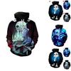 Frisk Cartoon Undertale 3d Print Hoodies Sweatshirt Pullover Sweatshirt Jacket