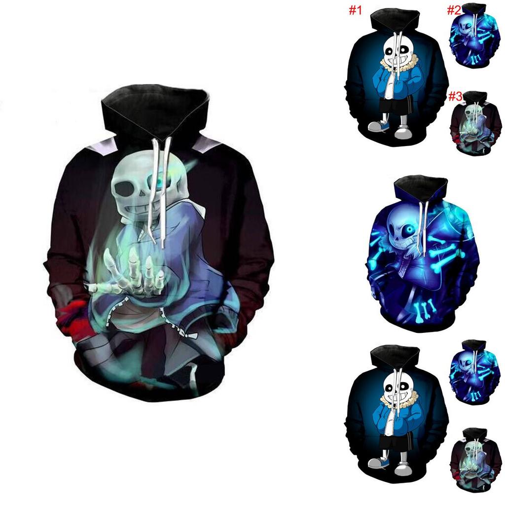 Frisk Cartoon Undertale 3d Print Hoodies Sweatshirt Pullover Sweatshirt Jacket