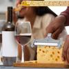 1PCS Stainless Steel Cheese Slicer Adjustable Thickness Butter Cutter Soft and Semi-Hard Kitchen Cooking Tools Cheddar Gadgets Grater