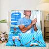 Haaland Portable Blanket/Soft Blanket Bedding Blanket Suitable for Travel Camping Living Rooms Offices Sofas Fan Gifts