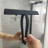 Shower Squeegee Window Glass Wiper Silicone Scraper Cleaner Brush Long Handle Bathroom Mirror Wiper Scraper Cleaning Accessories