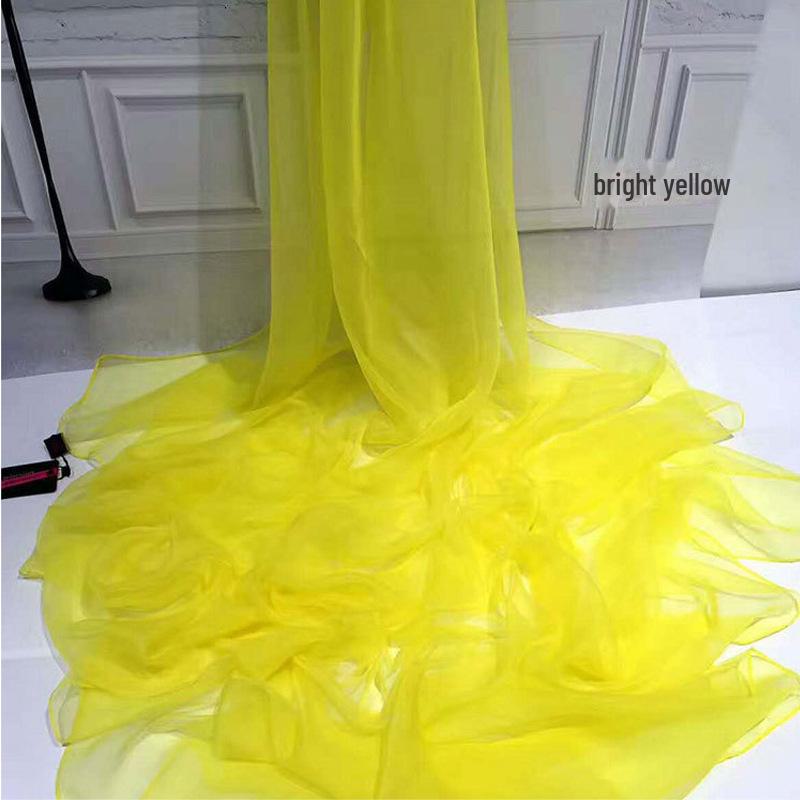 Ultra-thin Ice Silk Women's Scarf: Solid Color, Sunscreen, Beach-Friendly, Popular Style, One-Piece