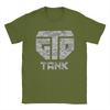 Tank Gervonta Davis Camo T Shirts for Men Pure Cotton Vintage T-Shirt Round Collar Tees Short Sleeve Tops Gift Idea