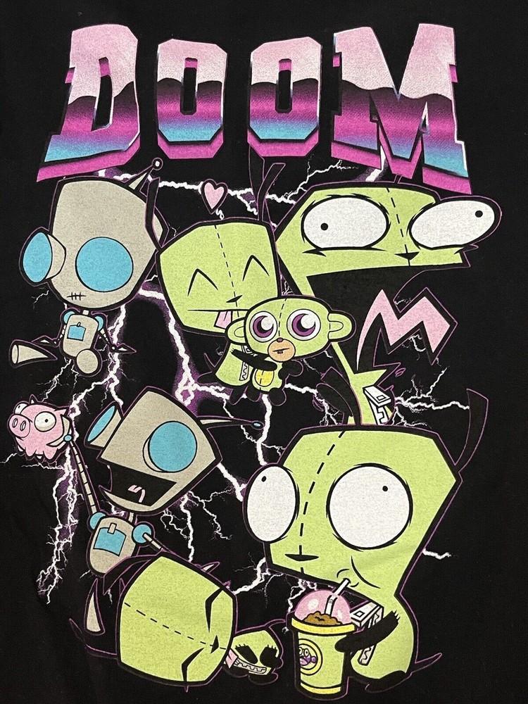 Invader Zim Doom Junior T-Shirt Unisex Cotton Tee All Size CO257 Unisex T-Shirt