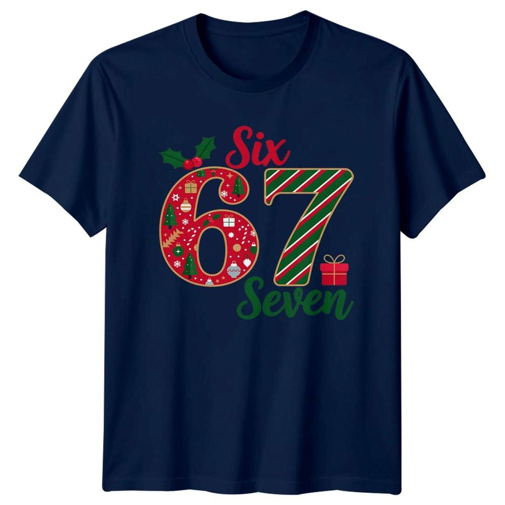 Six Seven Christmas Holiday Unisexs TShirt Unisexs Tee Graphic Festive Top