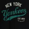 MLB Футболки Мужские Черные С Круглым Вырезом 3ATSV0553-50BKS