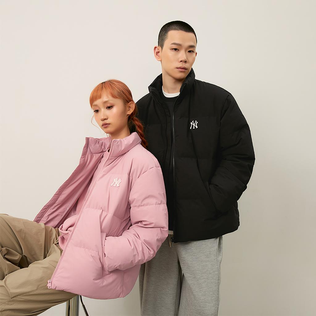 New MLB New York Yankees Basic Collection FW24 Down Jacket Unisex Black 3ADJB1046-50BKS