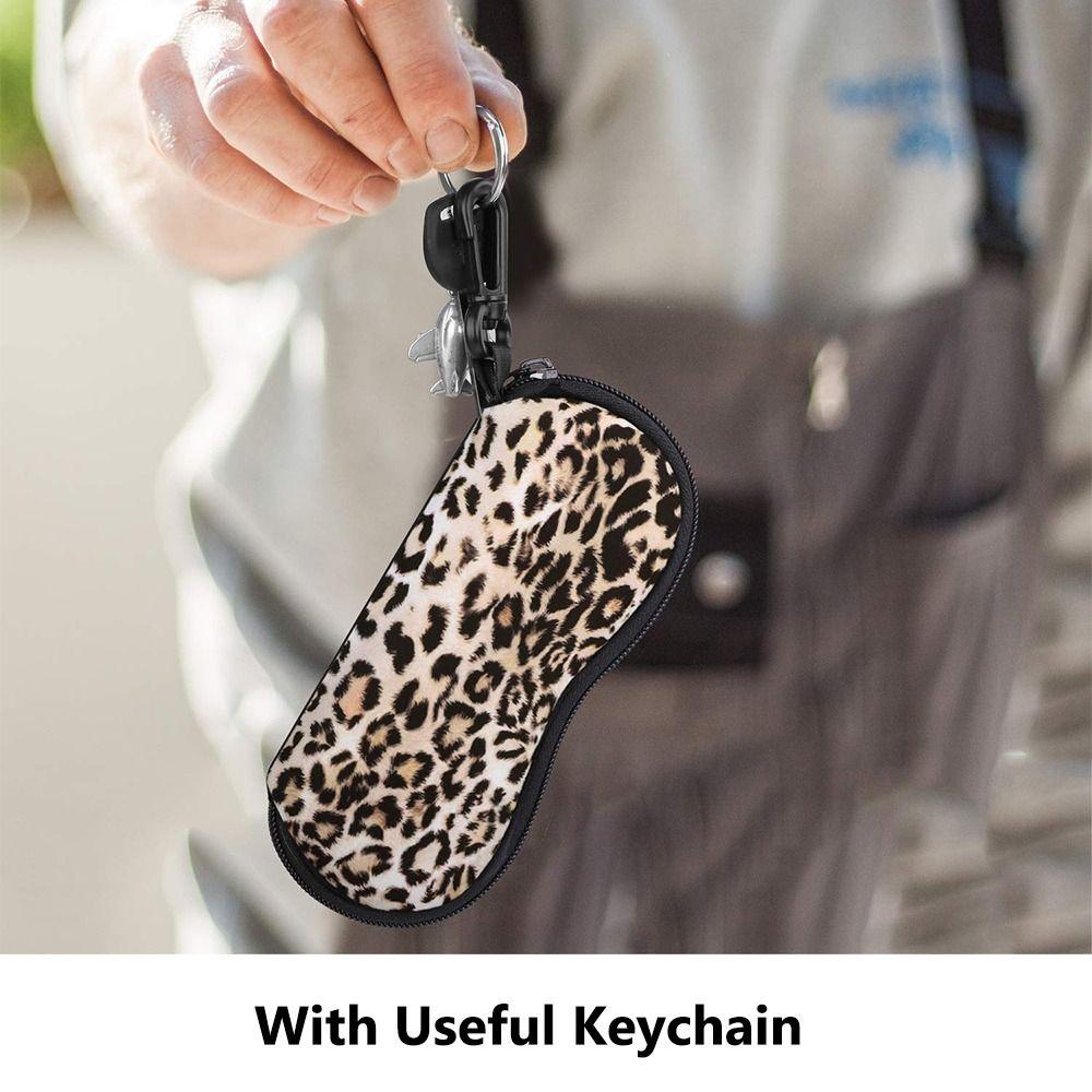 Durable Sunglasses Case Ultra Light Zipper Glasses Pouch Reading Glasses Case  for Men and Women